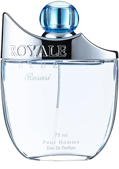 طر رويال بلو فرنسي فاخر للأمسيات يدوم طويلا للرجال او دو بارفان من رصاصي - 75 مل